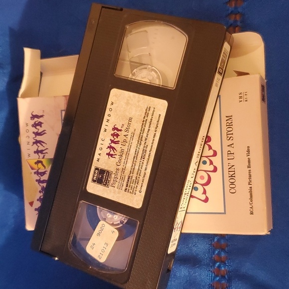 1986 UNTESTED Popples VHS 2 pack Cookin Up A Storm & Treasure of Popple … - Picture 5 of 9